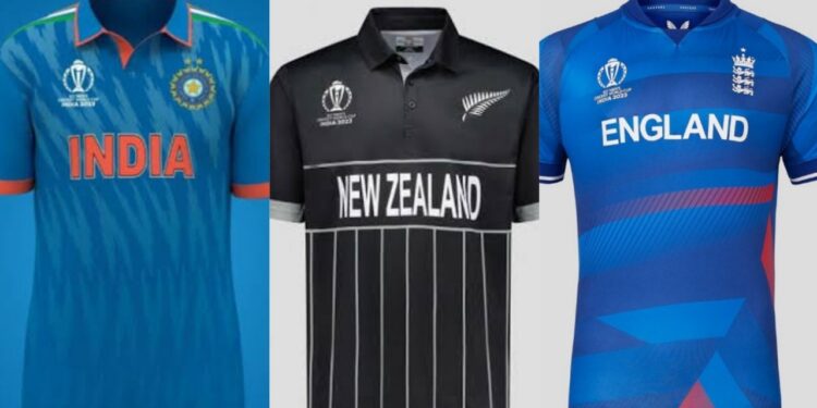 Cricket World Cup 2023 Jerseys