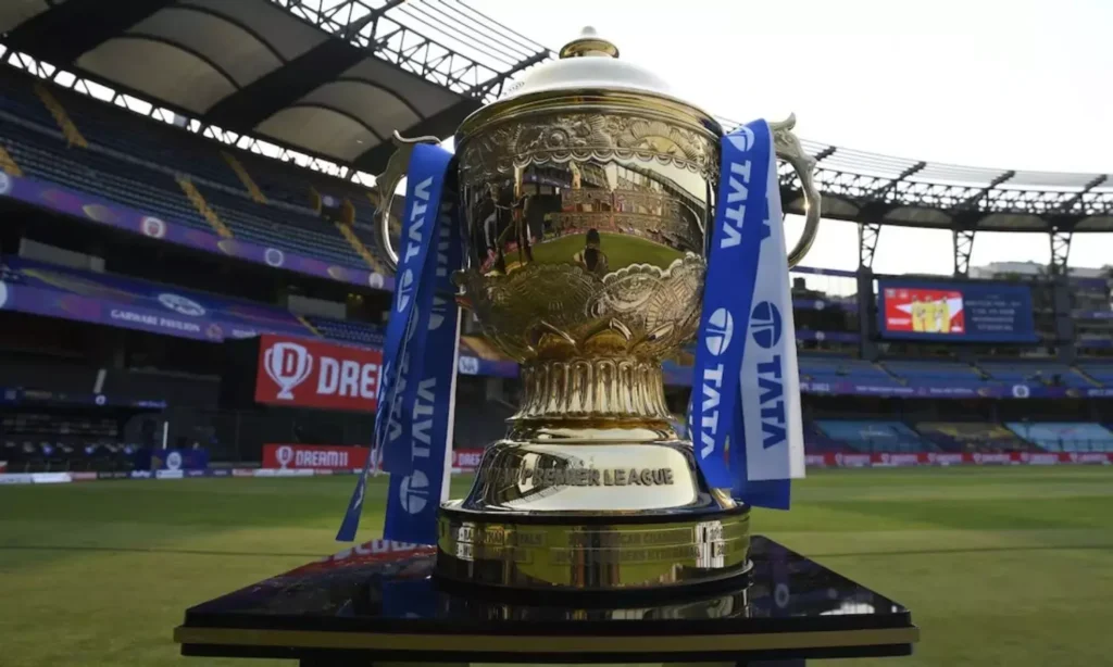 IPL Trophy ahead of 2024 Auction