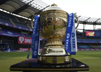IPL Trophy ahead of 2024 Auction