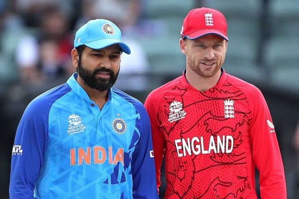 Rohit Sharma and Jos Buttler, captains of India and England respectively