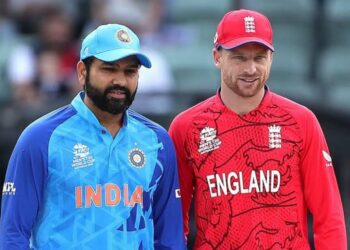 Rohit Sharma and Jos Buttler, captains of India and England respectively