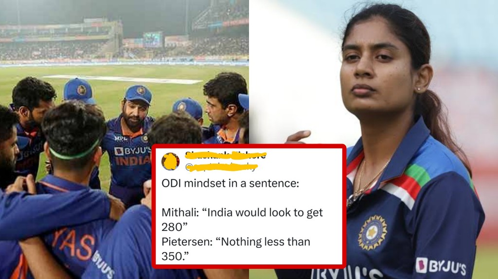 A fan's attempt at mocking Mithali Raj