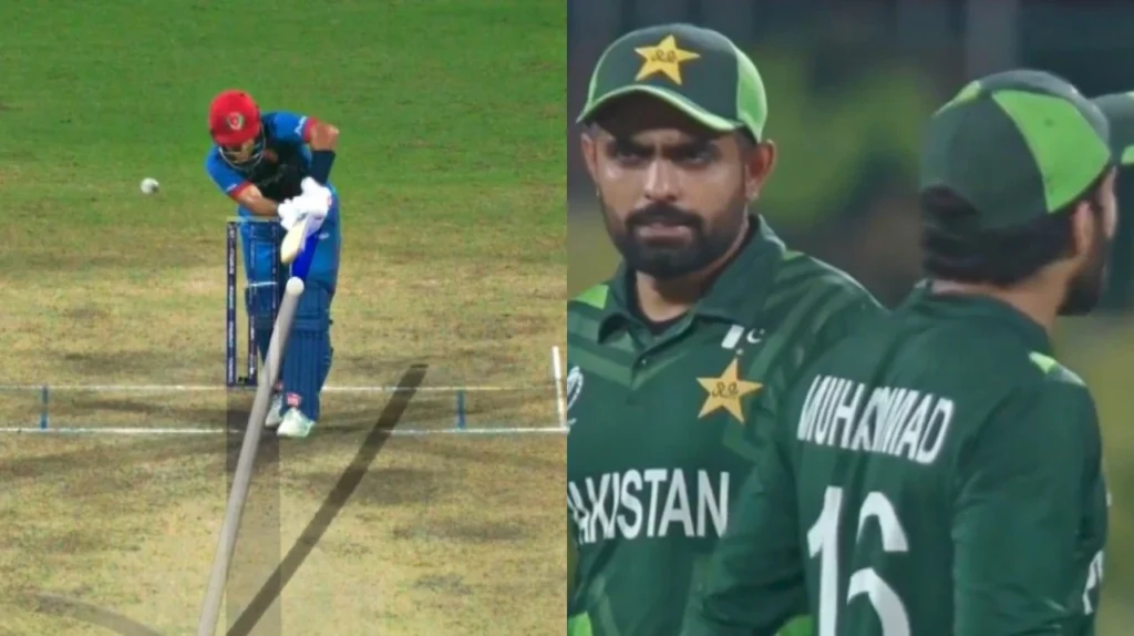 Babar looked upset with Mohammad Rizwan