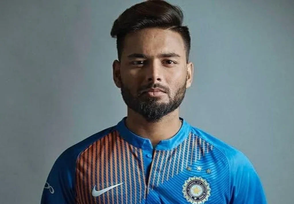 Rishabh Pant during a photoshoot