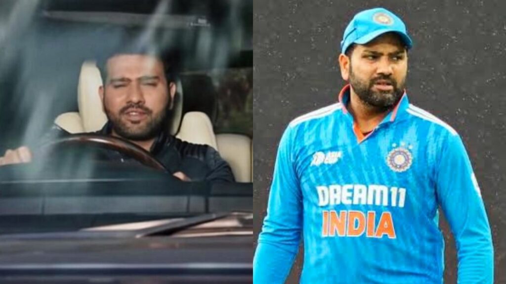 Rohit Sharma caught overspeeding in Pune