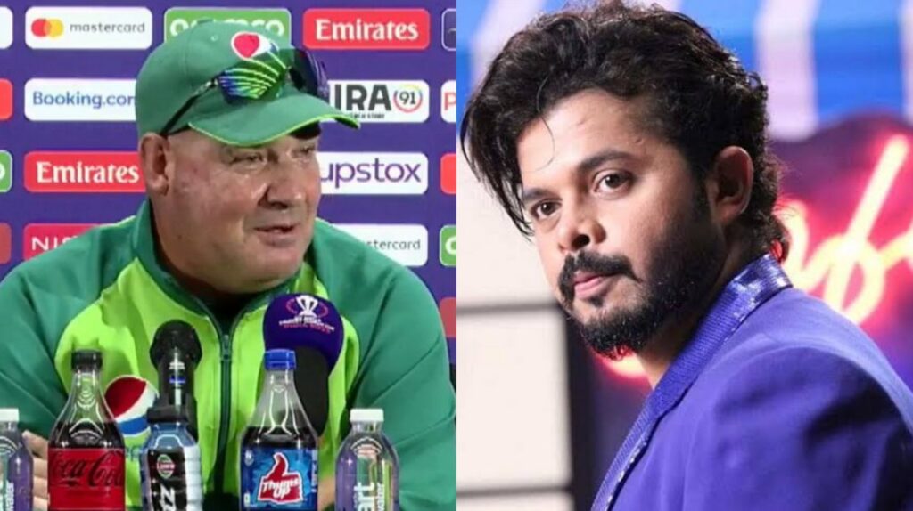 Mickey Arthur and S Sreesanth