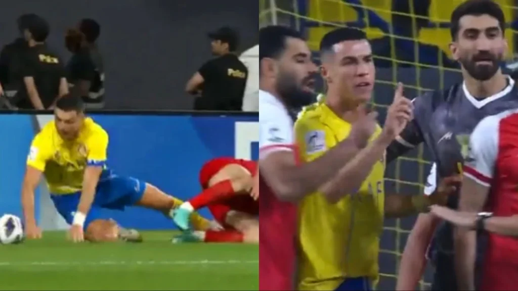 Cristiano Ronaldo refusing to take a penalty