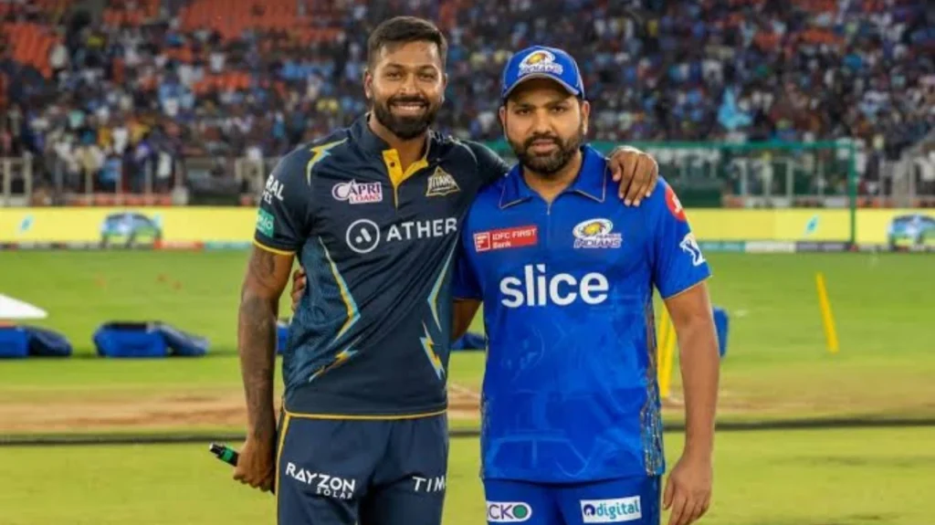 Hardik Pandya and Rohit Sharma