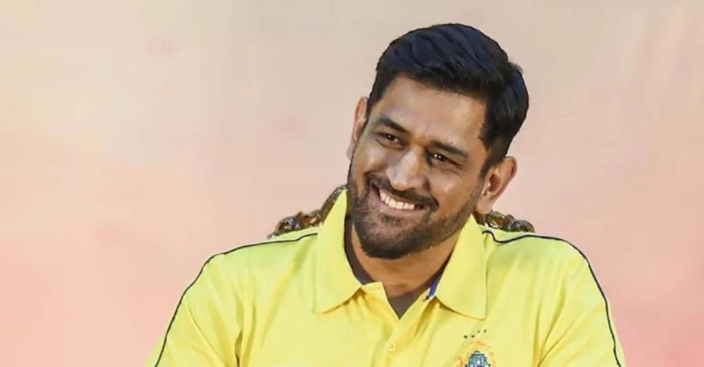 CSK Captain MS Dhoni