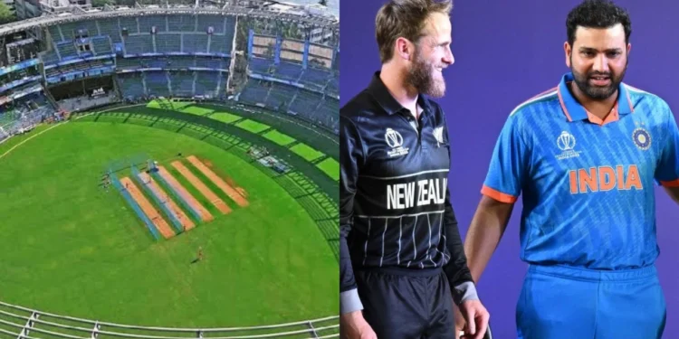 Mumbai Cricket Stadium Pitch Report For Ind Vs Nz Semi Final Last Odi Match Scorecard And Records