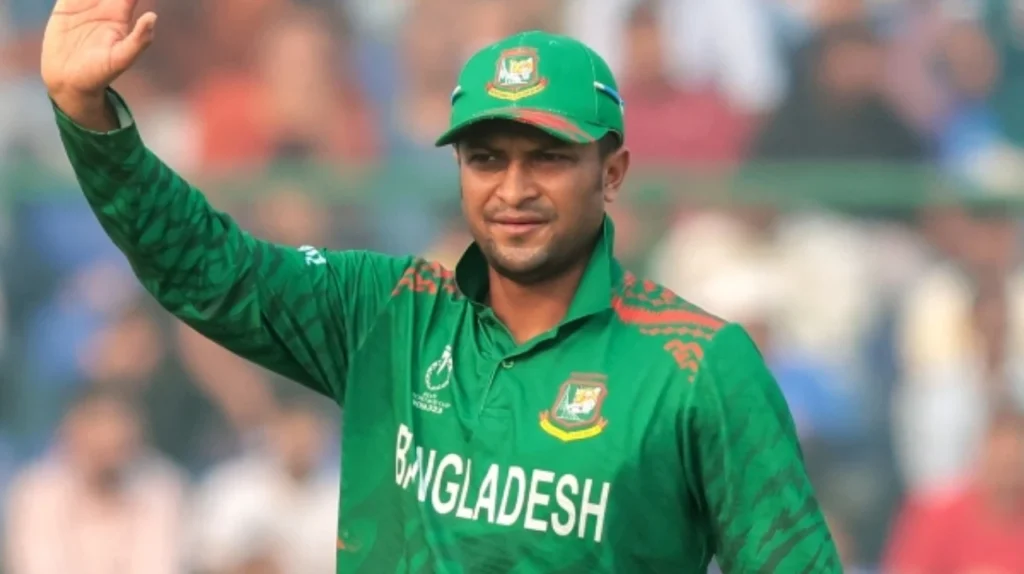 Shakib Al Hasan of Bangladesh