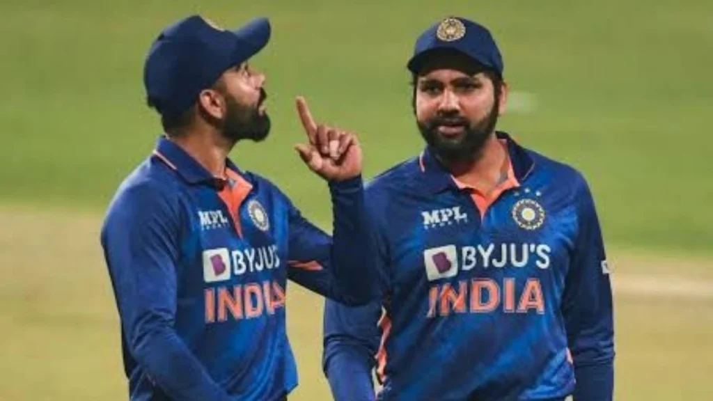 Virat Kohli and Rohit Sharma