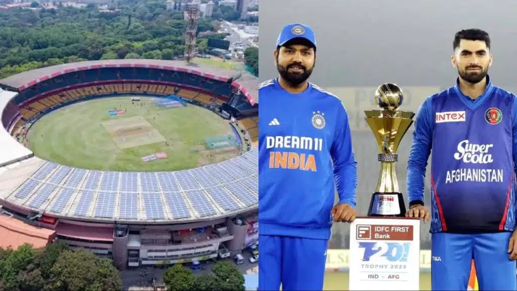 Chinnaswamy to host 3rd IND vs AFG T20