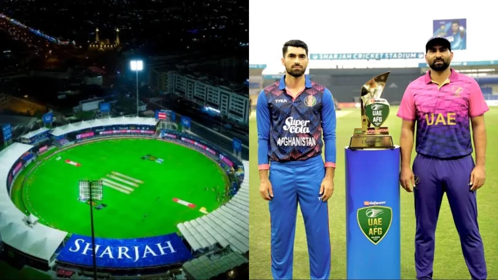 Sharjah Cricket Stadium is hosting UAE vs AFG T20 series