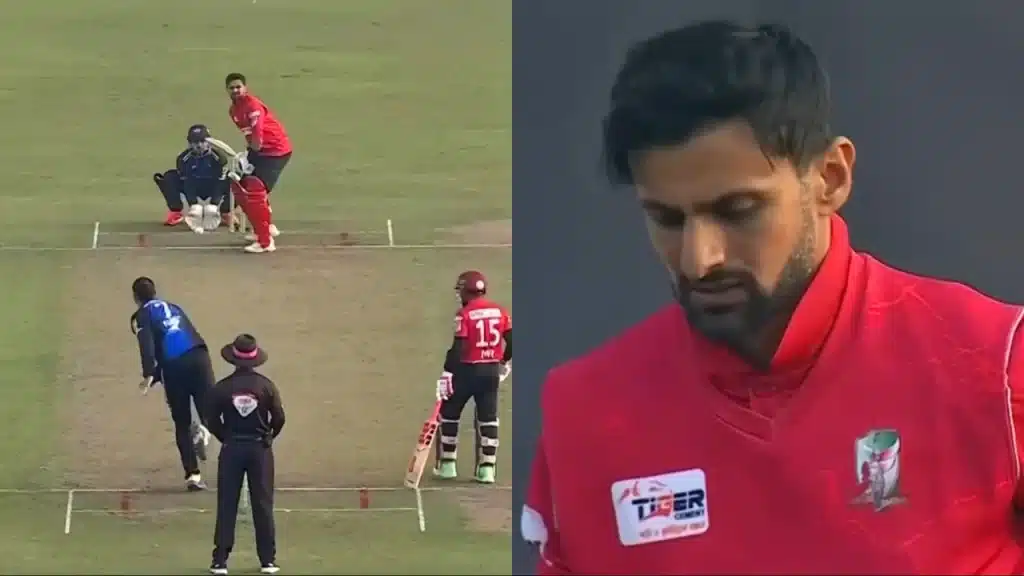 Shoaib Malik during BPL 2024 match