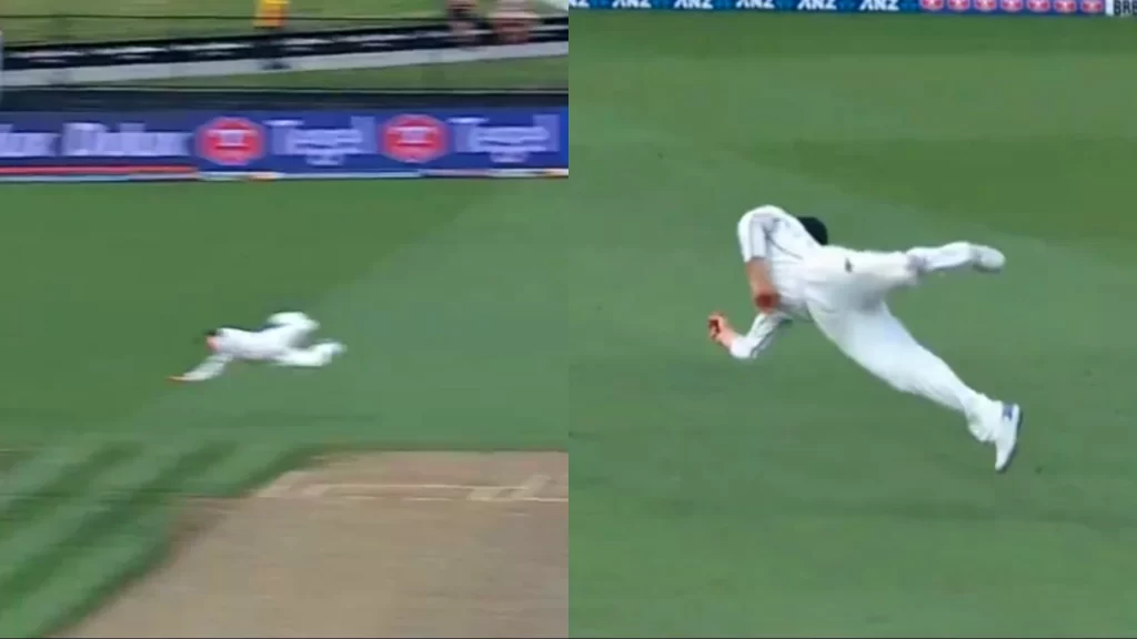 Glenn Phillips' Catch in NZ vs SA Test