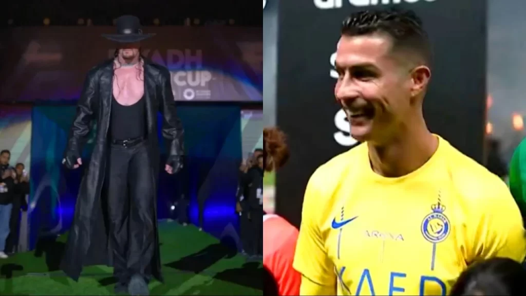 The Undertaker and Cristiano Ronaldo