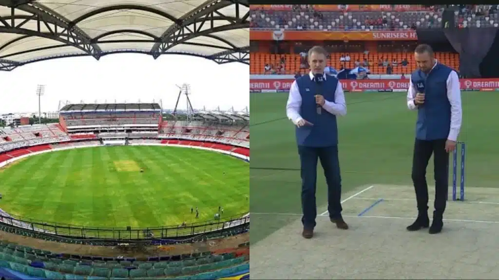 Hyderabad Stadium Pitch