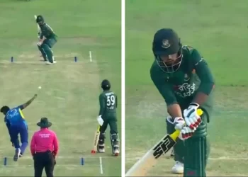 Nuwan Thushara's bowling vs Bangladesh