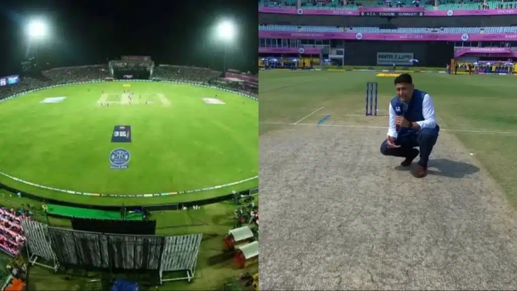 Jaipur Stadium Pitch During IPL