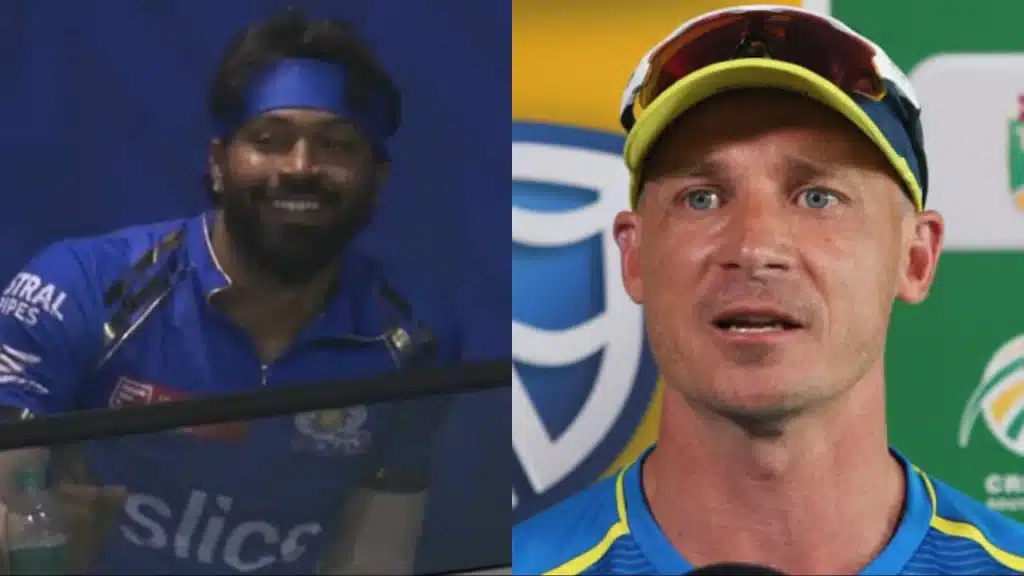 Hardik Pandya and Dale Steyn