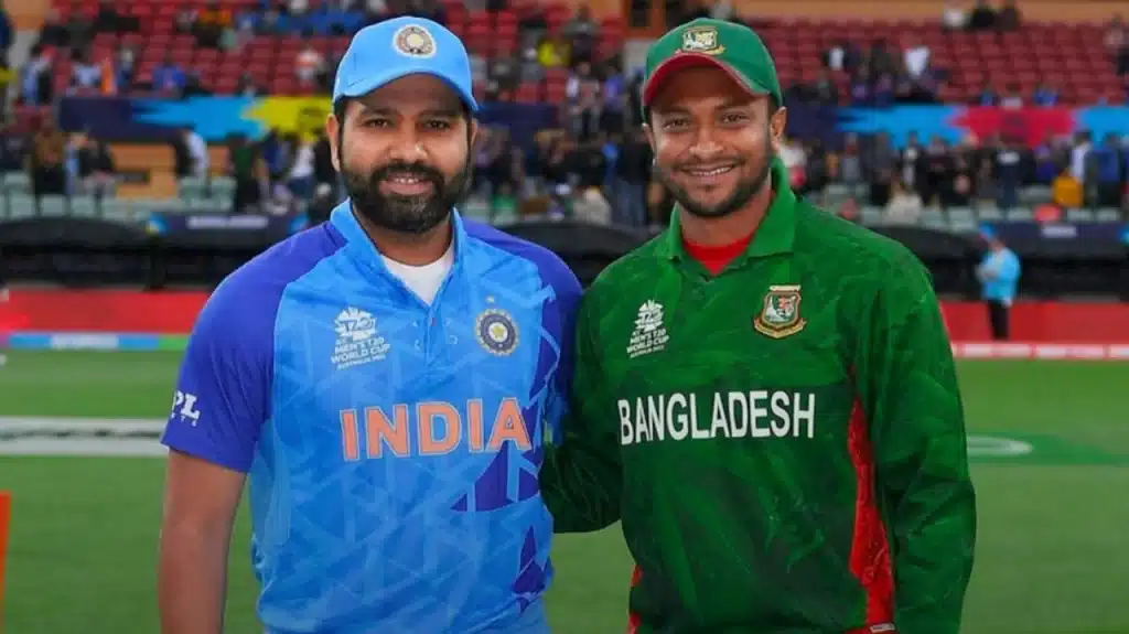 Rohit Sharma and Shakib Al Hasan