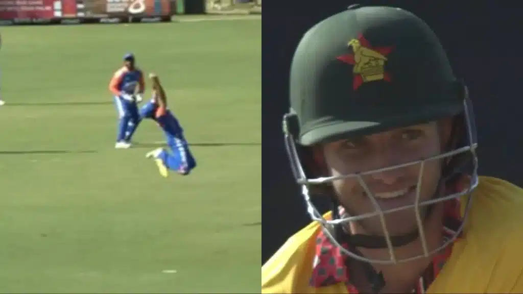 Brian Bennett's reaction on Ravi Bishnoi's catch