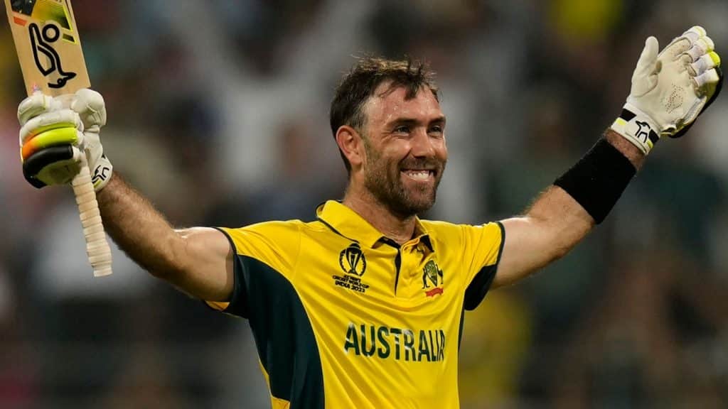 Glenn Maxwell 201 against Afghanistan