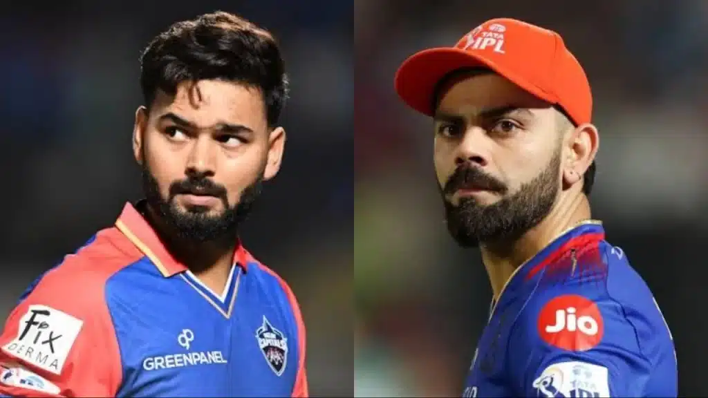 Rishabh Pant and Virat Kohli