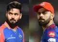 Rishabh Pant and Virat Kohli