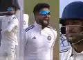 Shreyas Iyer bowling to Mayank Agarwal