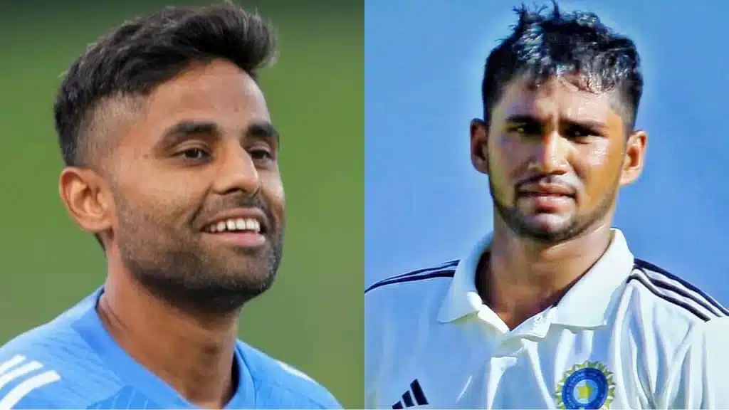 Suryakumar Yadav and Musheer Khan