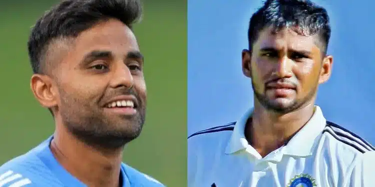 Suryakumar Yadav and Musheer Khan