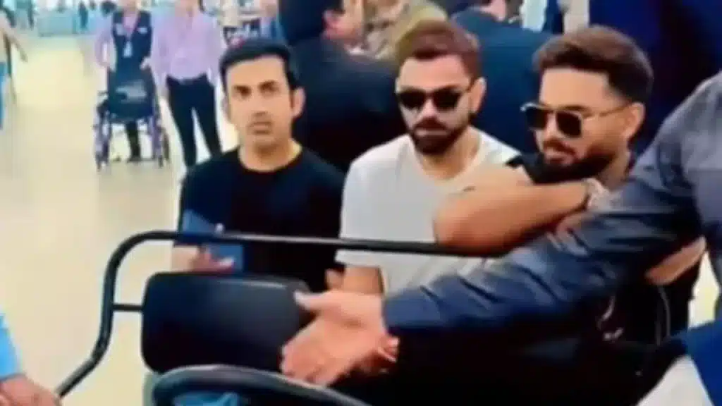 Kohli, Gambhir and Pant in Kanpur