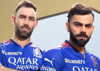 Virat Kohli and Glenn Maxwell