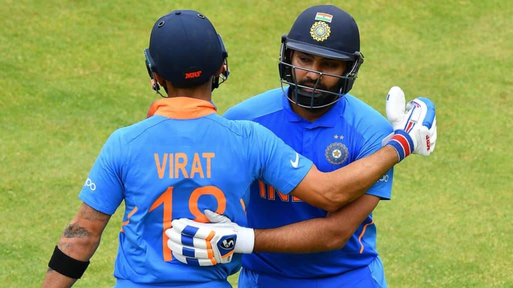 Virat Kohli and Rohit Sharma