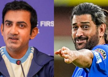 Gautam Gambhir and MS Dhoni