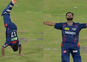 Rishabh Pant's Celebration