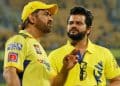 Suresh Raina with MS Dhoni