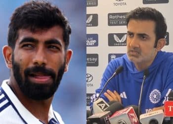 Jasprit Bumrah and Gautam Gambhir
