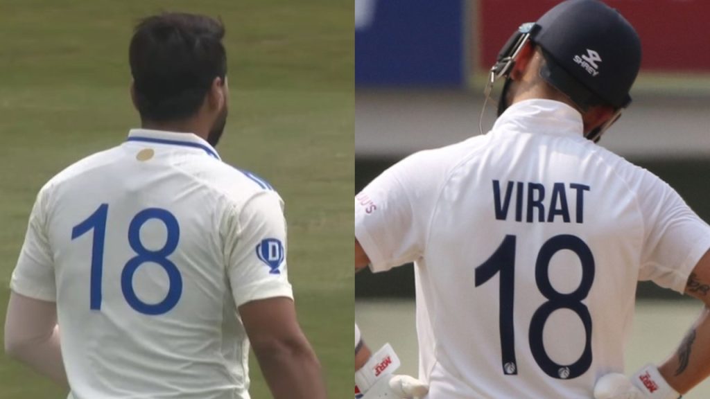 Mukesh Kumar wearing Jersey 18