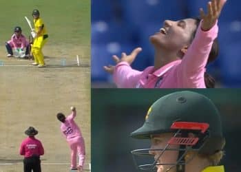 WATCH: Deepti Sharma takes a one-handed screamer to get rid of Grace Harris in Delhi ODI
