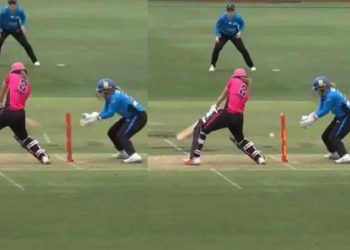 WATCH: Ellyse Perry gets a miraculous lifeline despite ball hitting the stumps