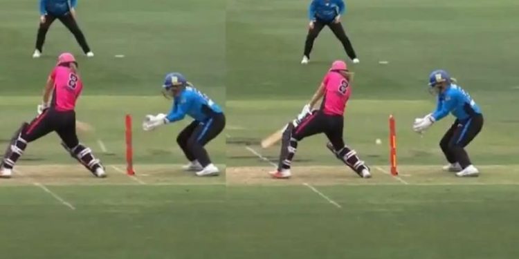 WATCH: Ellyse Perry gets a miraculous lifeline despite ball hitting the stumps