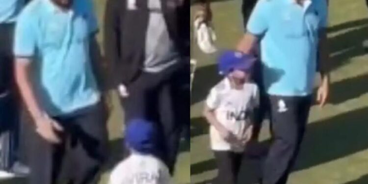 WATCH: Rohit Sharma shares a heartwarming moment with a young Virat Kohli fan
