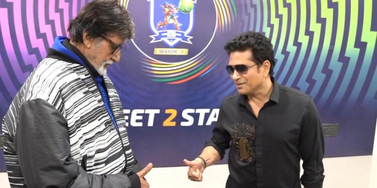 WATCH: Sachin Tendulkar and Amitabh Bachchan Bring Back Childhood Memories With Finger Cricket