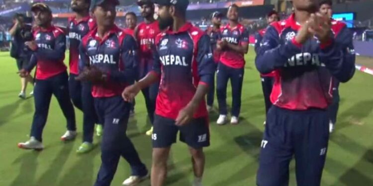 WATCH: Nepal Acknowledge Wankhede Crowd with Lap of Honour After Close England Loss