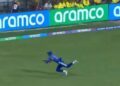 WATCH: Axar Patel takes an absolute gem of a catch to dismiss Harry Brook