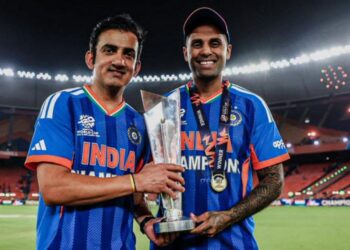 Gautam Gambhir reacts to MS Dhoni's rare message after India’s T20 World Cup victory