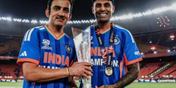 Gautam Gambhir reacts to MS Dhoni's rare message after India’s T20 World Cup victory